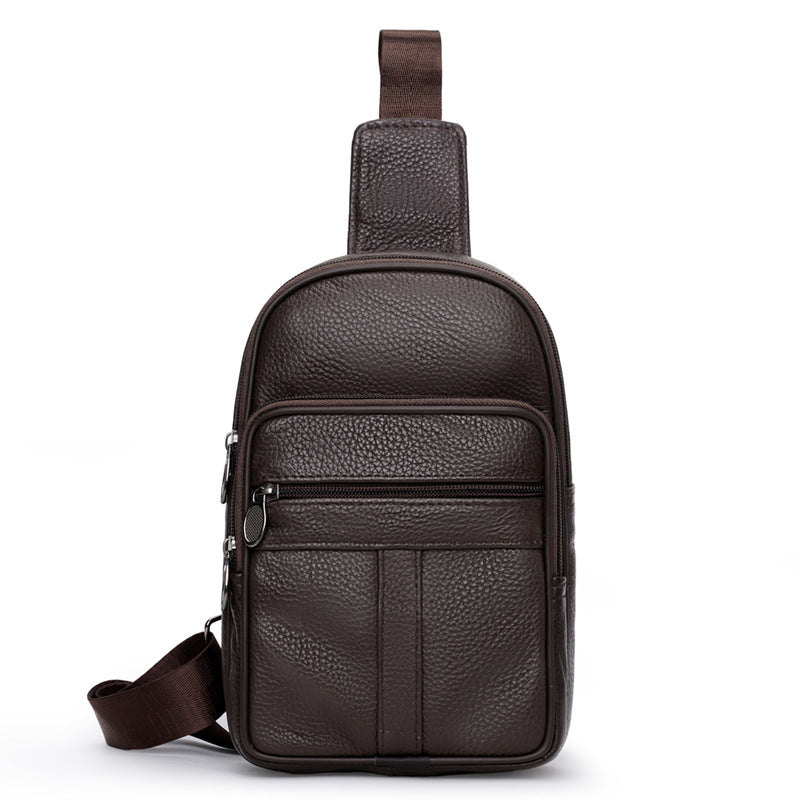 Lightweight Leather Sling Bag