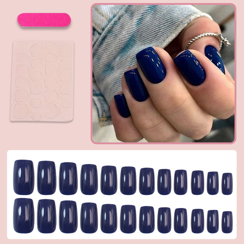 Acrylic nail set with luxurious high-gloss finish and elegant shape Kalsten