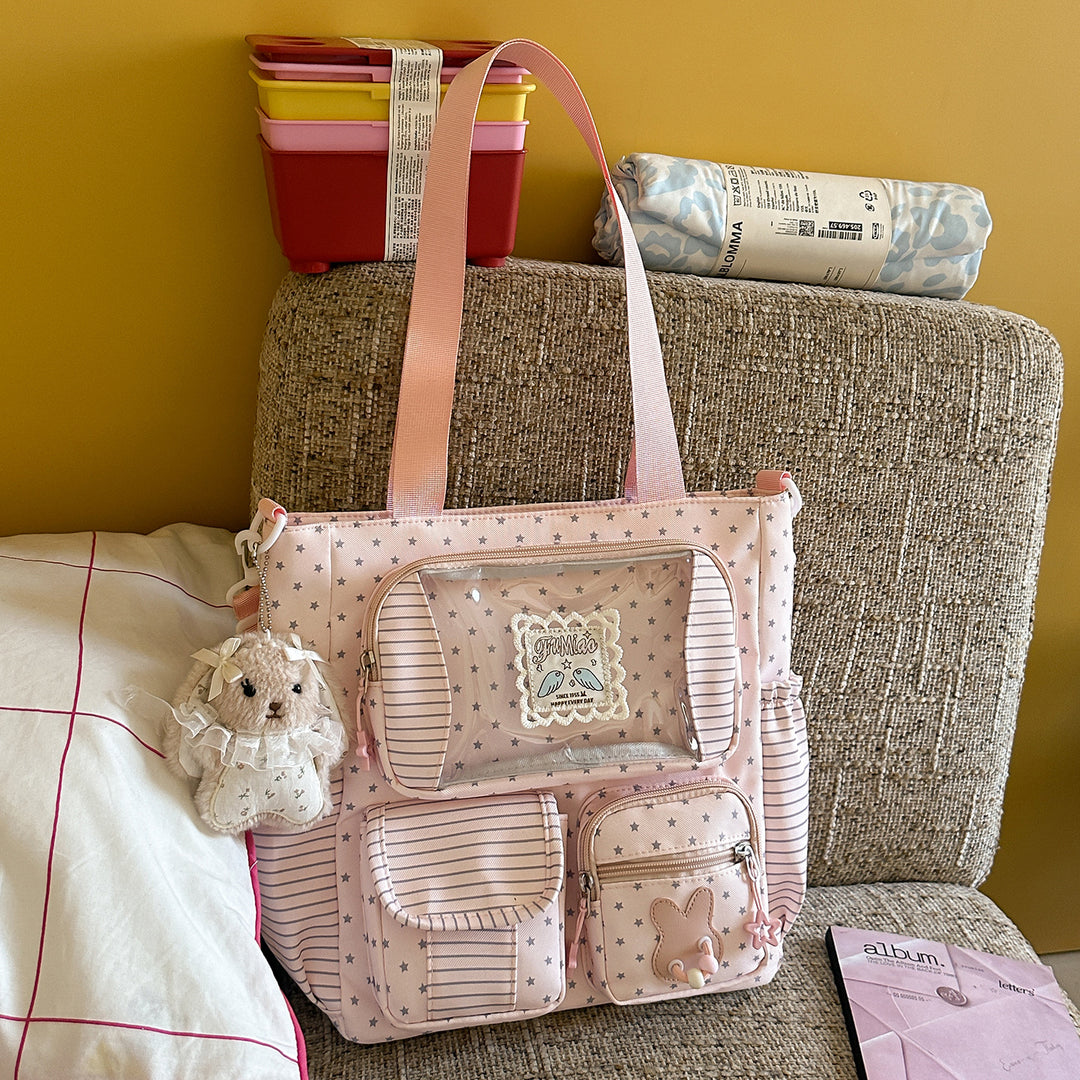 Playful Bunny Ear School Backpack Kalsten