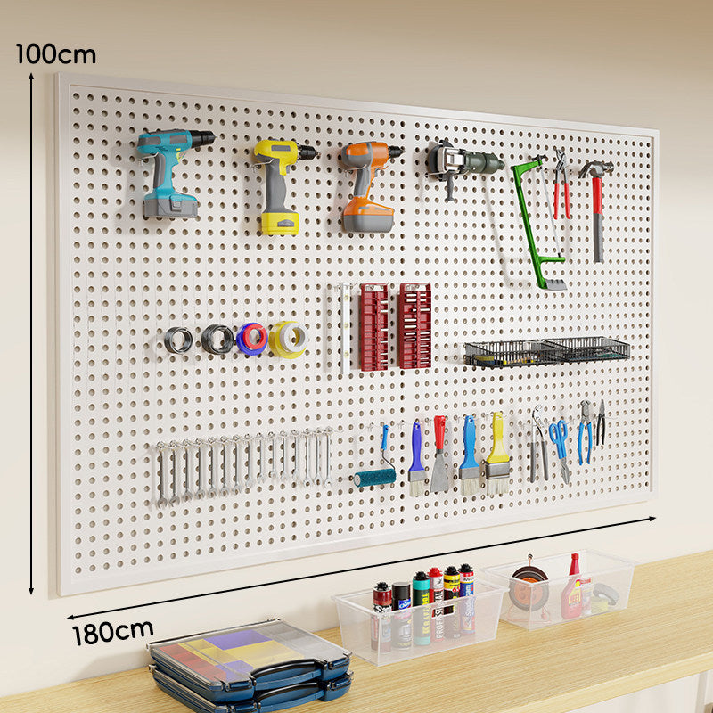 Pegboard Double-Prong Metal Hooks Compact Heavy-Duty Display Hangers