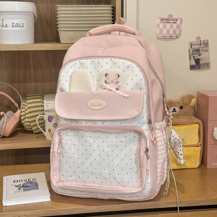Cute Bunny-Ear Design Backpack Kalsten