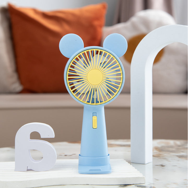 Women Portable Hand Fan with Funny Animal Design Kalsten