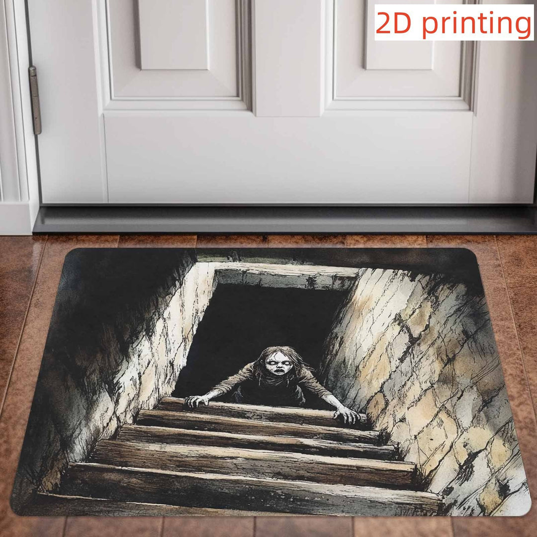 Scary Horror-Themed Floor Mat Kalsten