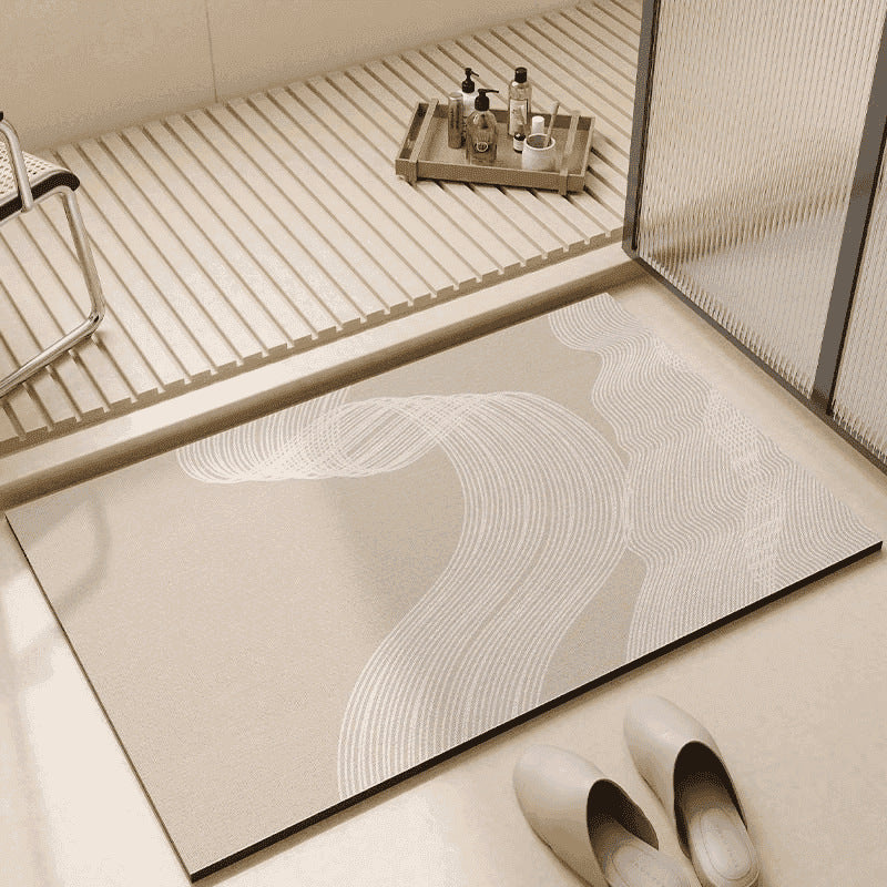 Absorbent Luxury Bathroom Mat Kalsten