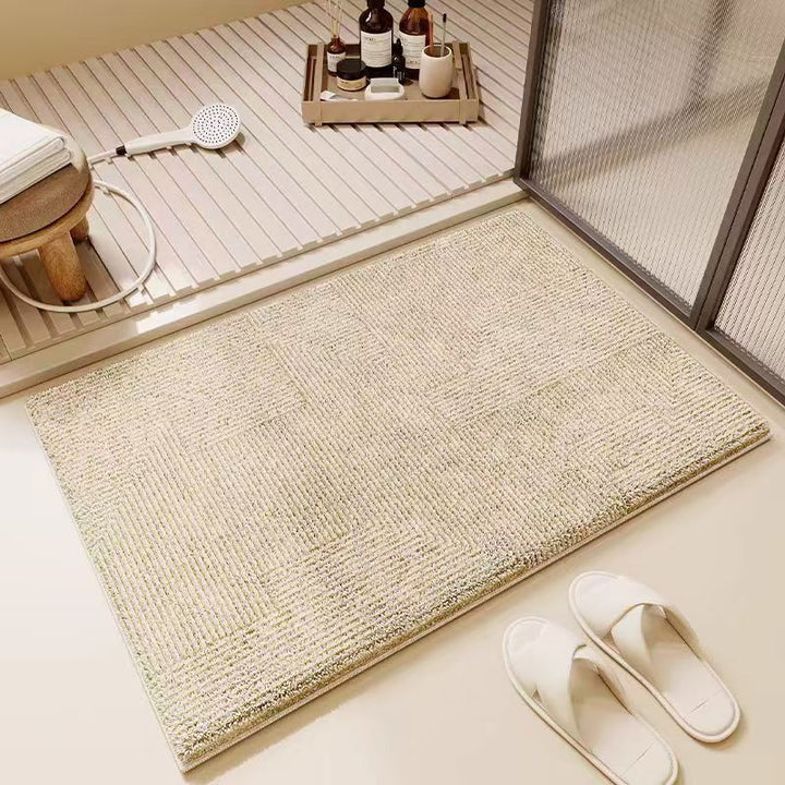 Textured Absorbent Bathroom Mat Kalsten