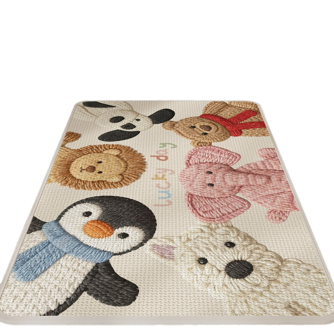 Cute Animal-Themed Bath Mat Kalsten