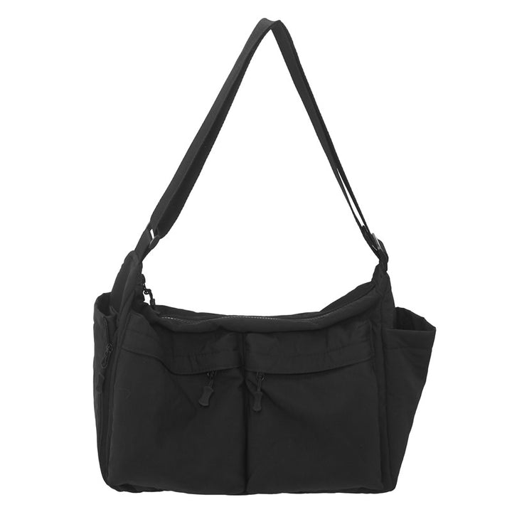 Multi-Pocket Travel Messenger Bag