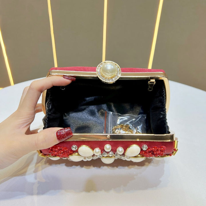 Ornate Decorative Evening Clutch