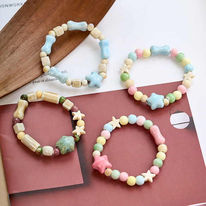 Heart-Shaped Beaded Bracelet Kalsten