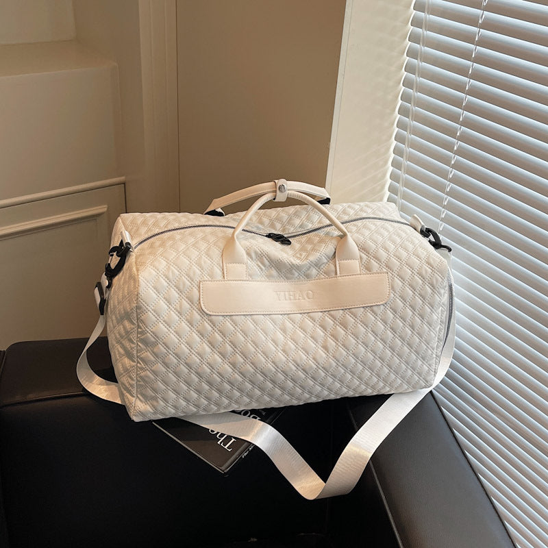 Quilted Weekend Travel Duffel Bag Kalsten