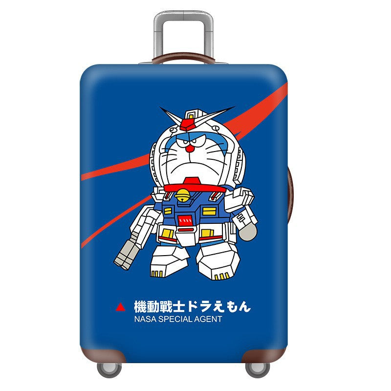 Unisex Hard Shell Suitcase with Fun Cartoon Design Kalsten
