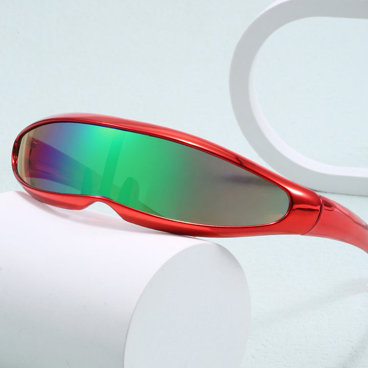 Women Sporty Sunglasses with Ergonomic Design and Mirrored Lenses Kalsten