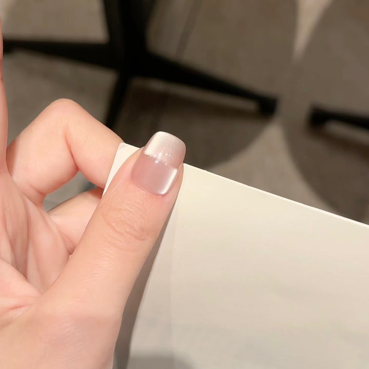 Elegant French Tip Design Press-On Nail Set Kalsten