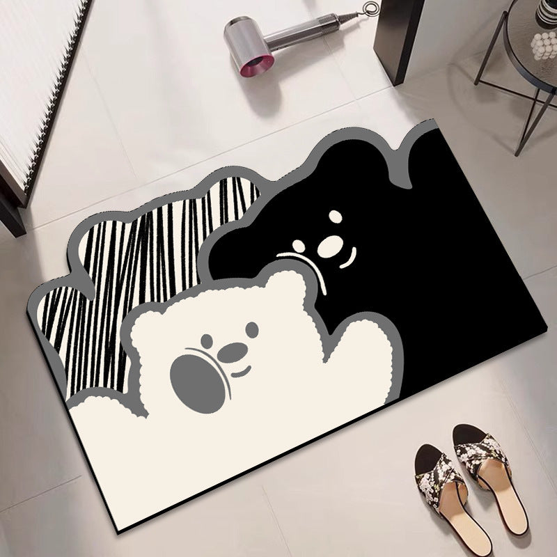 Playful Pet-Themed Doormat