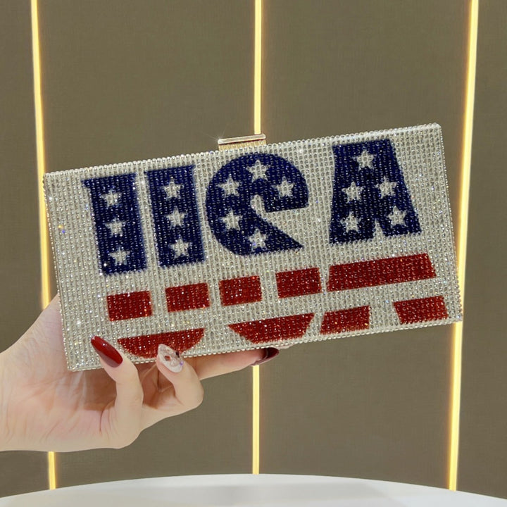 Sparkling Rhinestone Clutch
