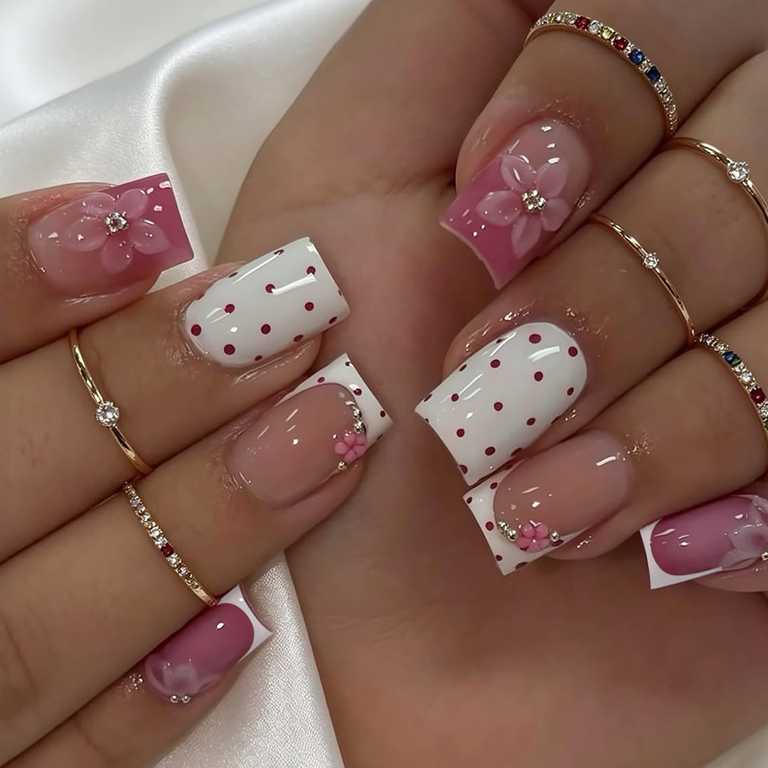 Decorative Floral Nail Art Kalsten
