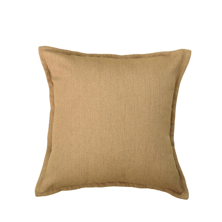 Decorative Linen Throw Pillow Cover with Piped Edge