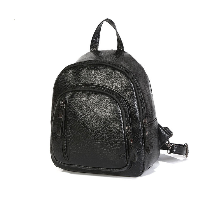 Stylish Leather Mini Backpack Kalsten