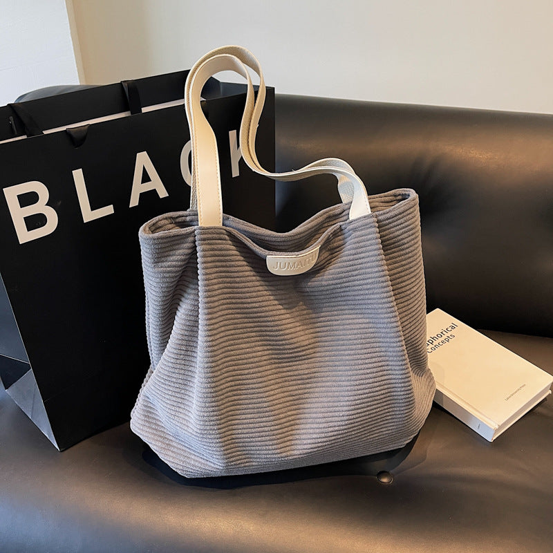 Textured Fabric Everyday Tote Kalsten
