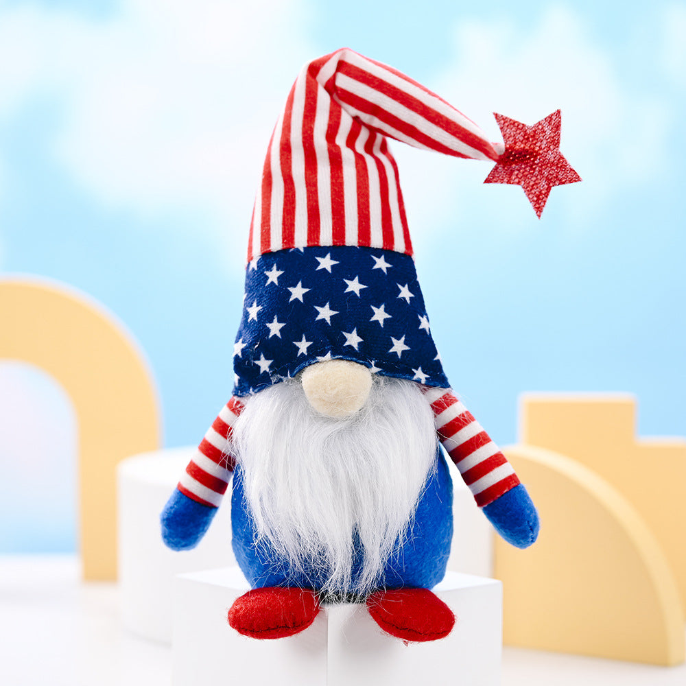 Festive Plush Gnome Figurine Kalsten