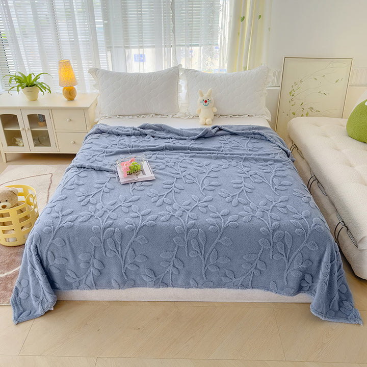 Decorative Floral Throw Blanket
