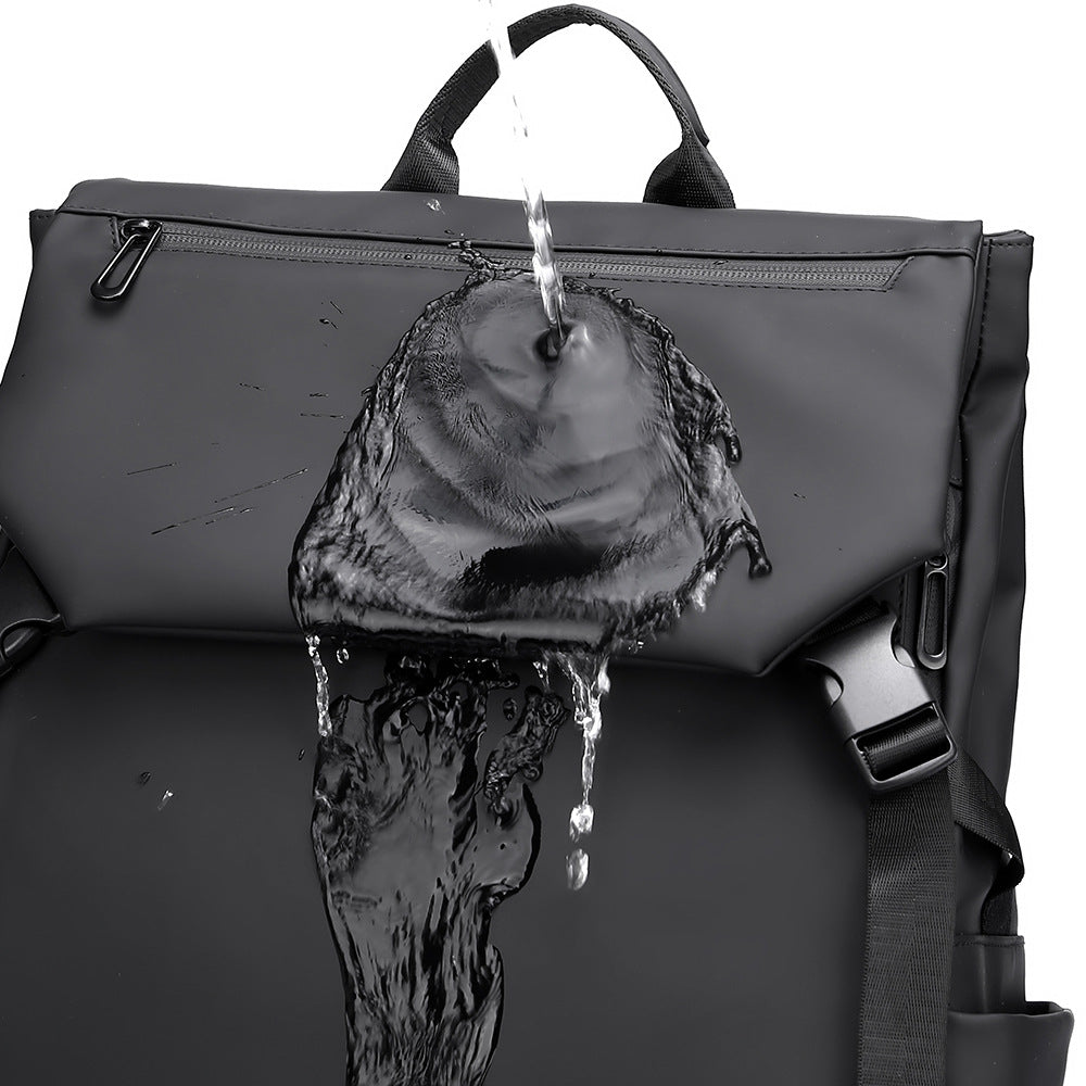 Versatile Roll-Top Waterproof Laptop Backpack Kalsten