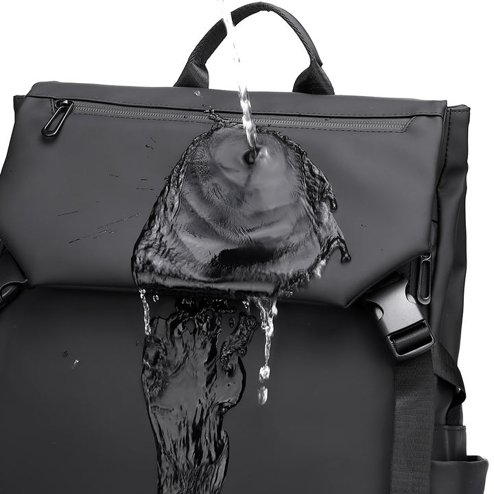 Versatile Roll-Top Waterproof Laptop Backpack Kalsten