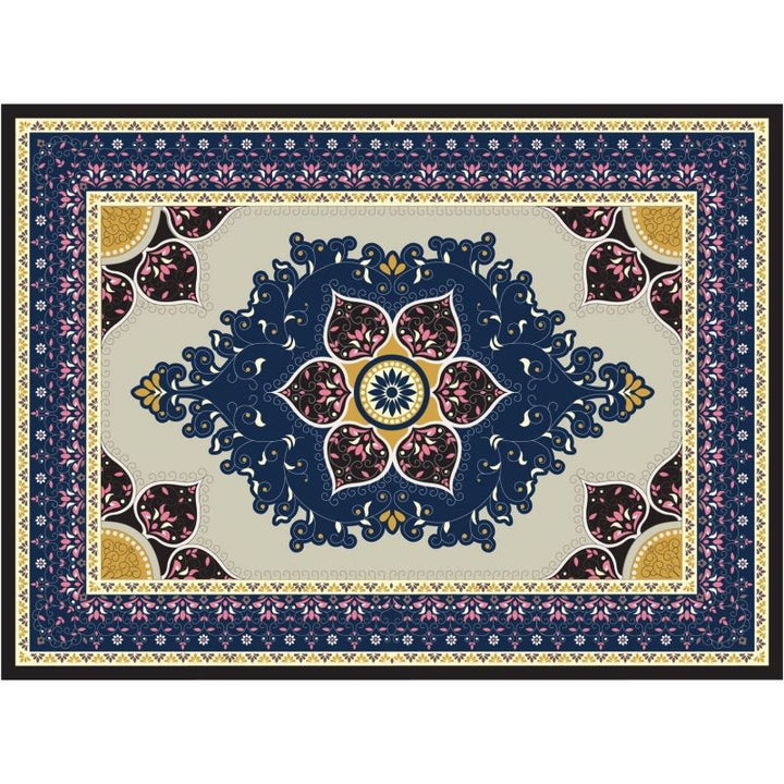 Traditional Floral Pattern Area Rug