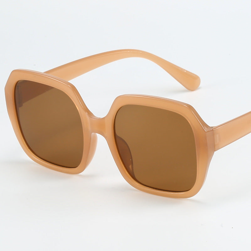 Women's Fashion Oversized Sunglasses with Extravagant Leopard Details Kalsten