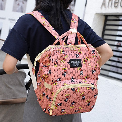 Cute Character Design Diaper Backpack Kalsten