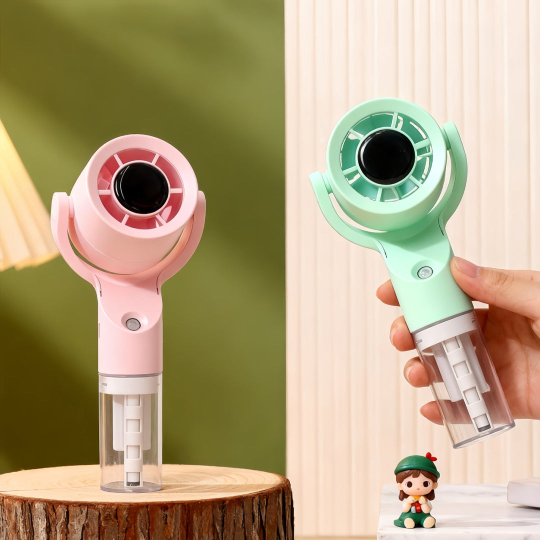 Women's Portable Mist Hand Fan with USB Connection Kalsten