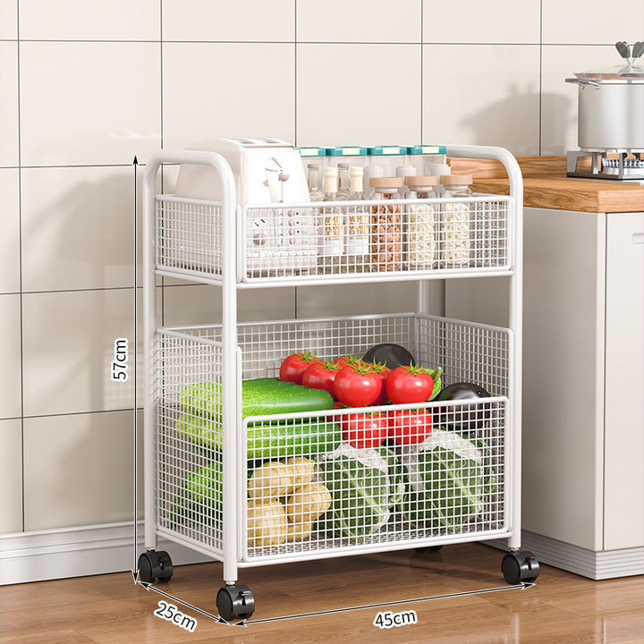 Rolling Kitchen Storage Rack Kalsten