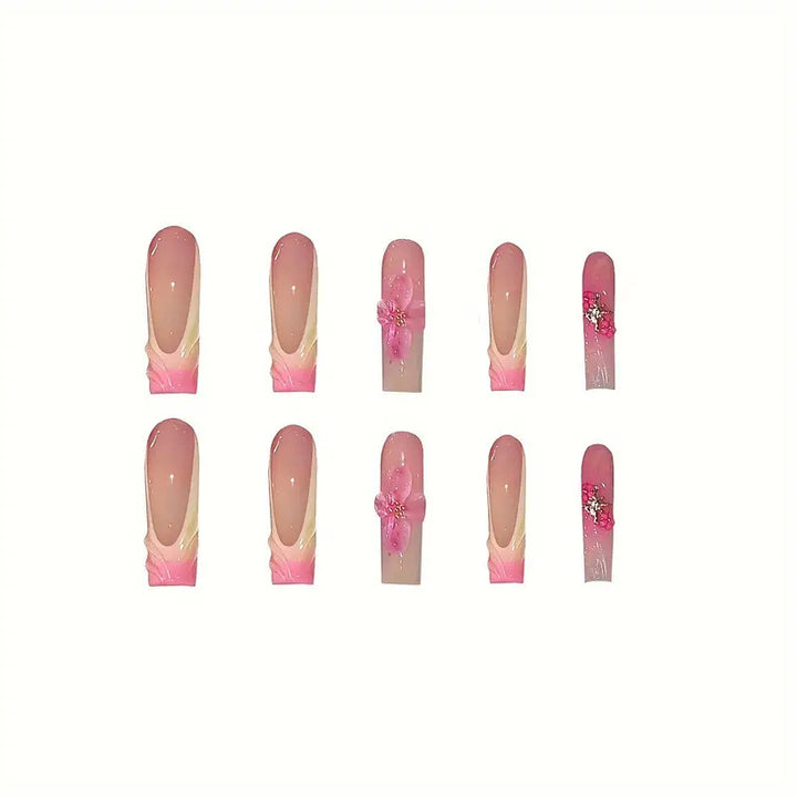 Luxury Floral Design Press-On Nails Kalsten