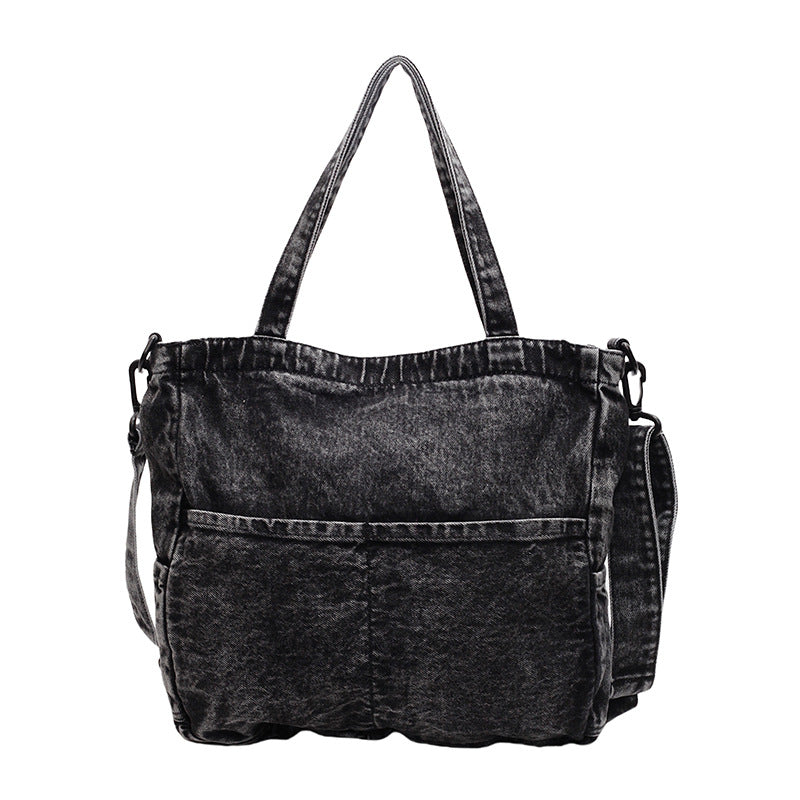 Premium Denim Shoulder Bag Kalsten