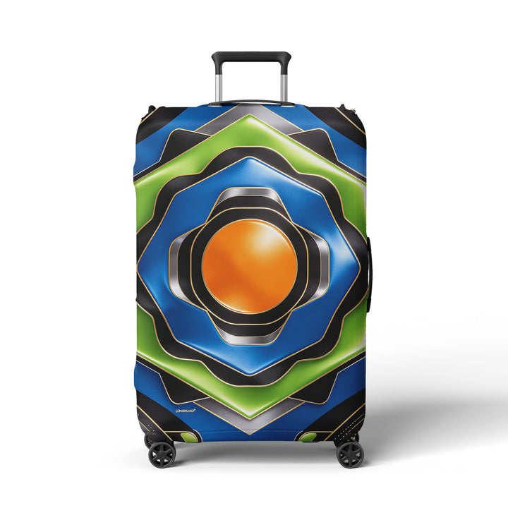 Ladies Luggage Protection with Modern Geometric Design Kalsten