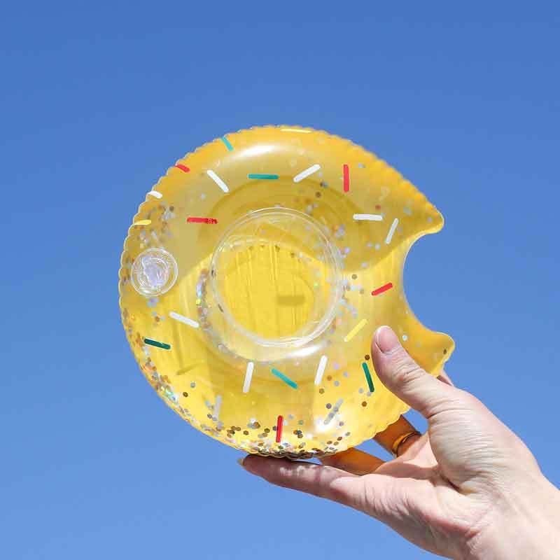 Ladies Inflatable Swimming Ring with Floral Design Kalsten