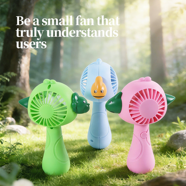 Unisex Portable Handheld Fan with Animal Design Kalsten