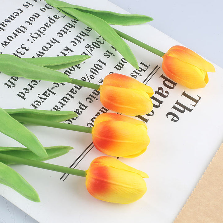 Realistic Tulip Floral Arrangement