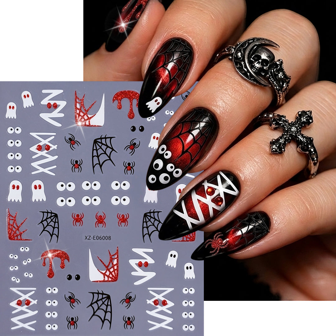 Halloween-Themed Nail Art Sticker Set  1791507032