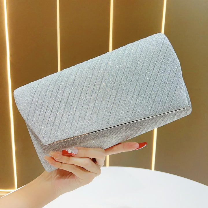 Elegant Pleated Clutch