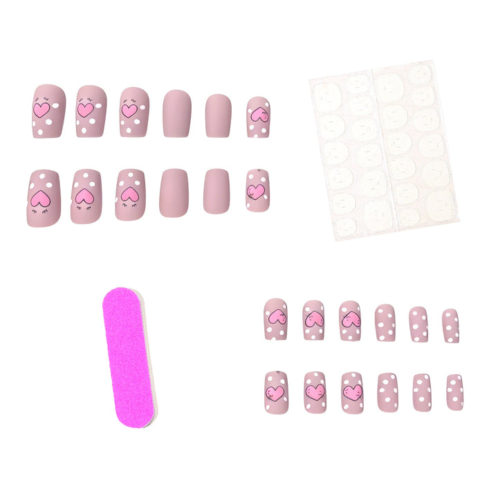 Artistic Heart-Themed Nail Art Kalsten