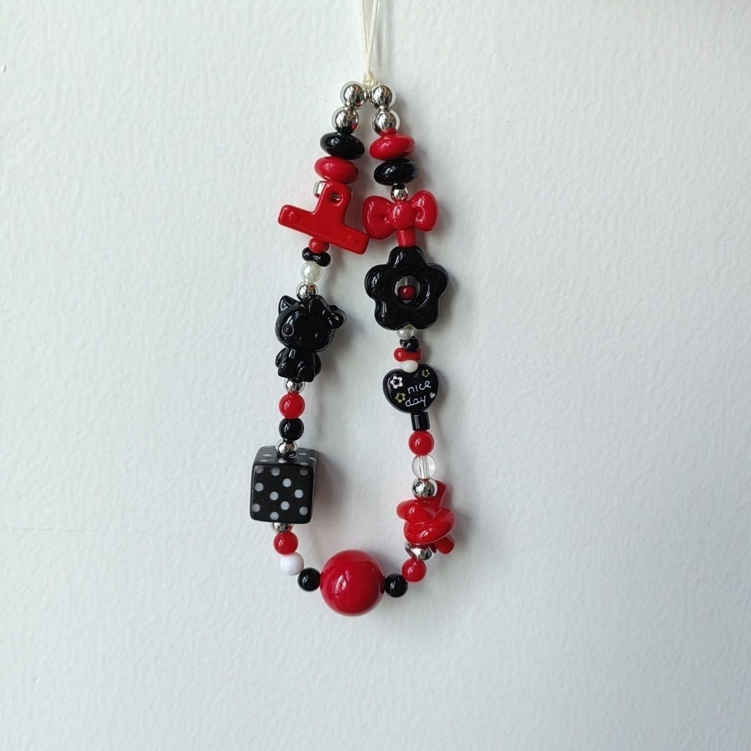 Colorful Themed Beaded Charm Bracelet Kalsten