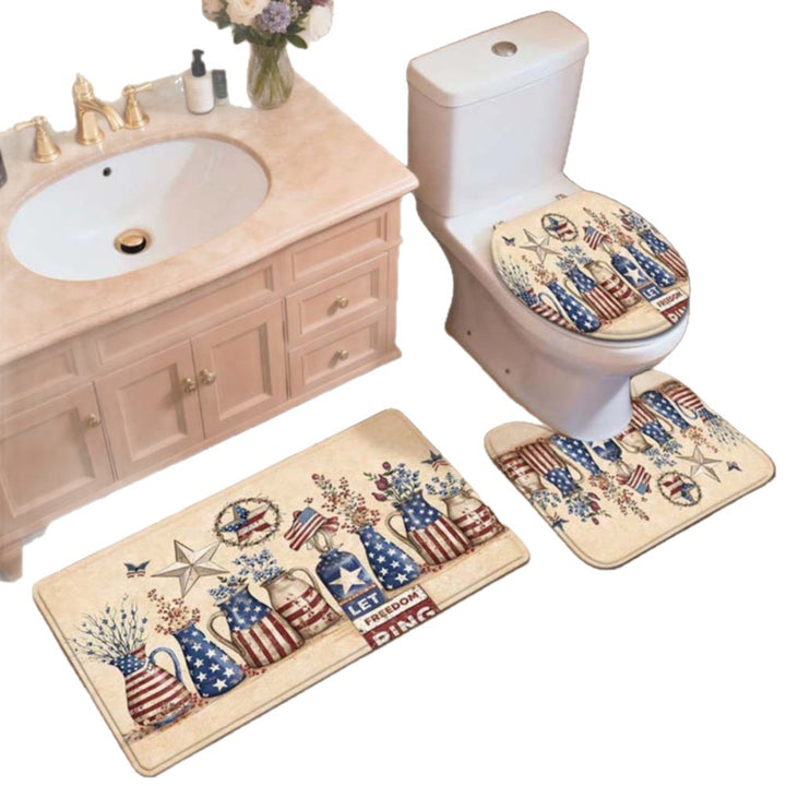 Artistic Bath Mat Set