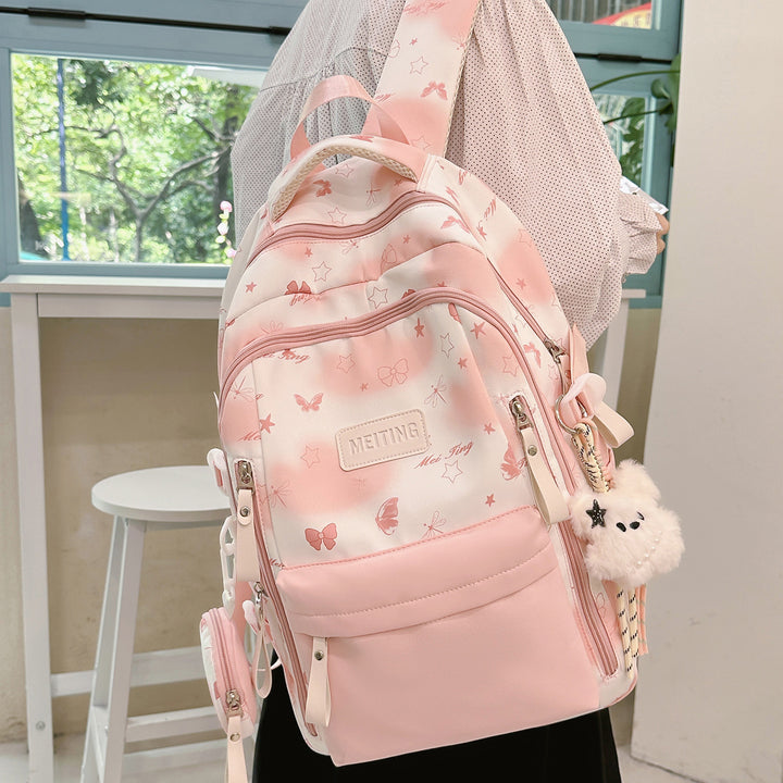 Trendy Patterned Backpack Kalsten