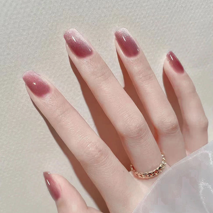 Elegant Gel Acrylic Press-On Nails