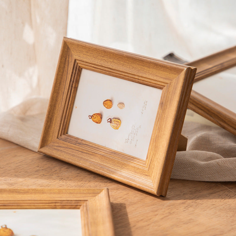 Ornate Wooden Photo Frame for Home Decor