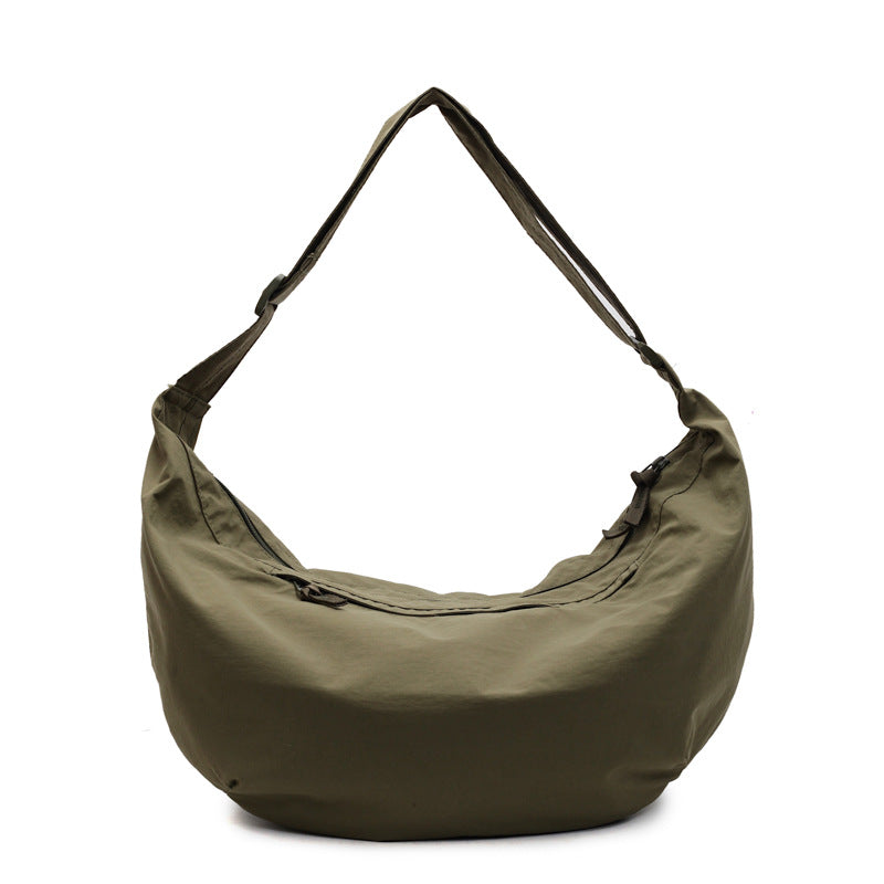 Soft Fabric Lightweight Hobo Bag