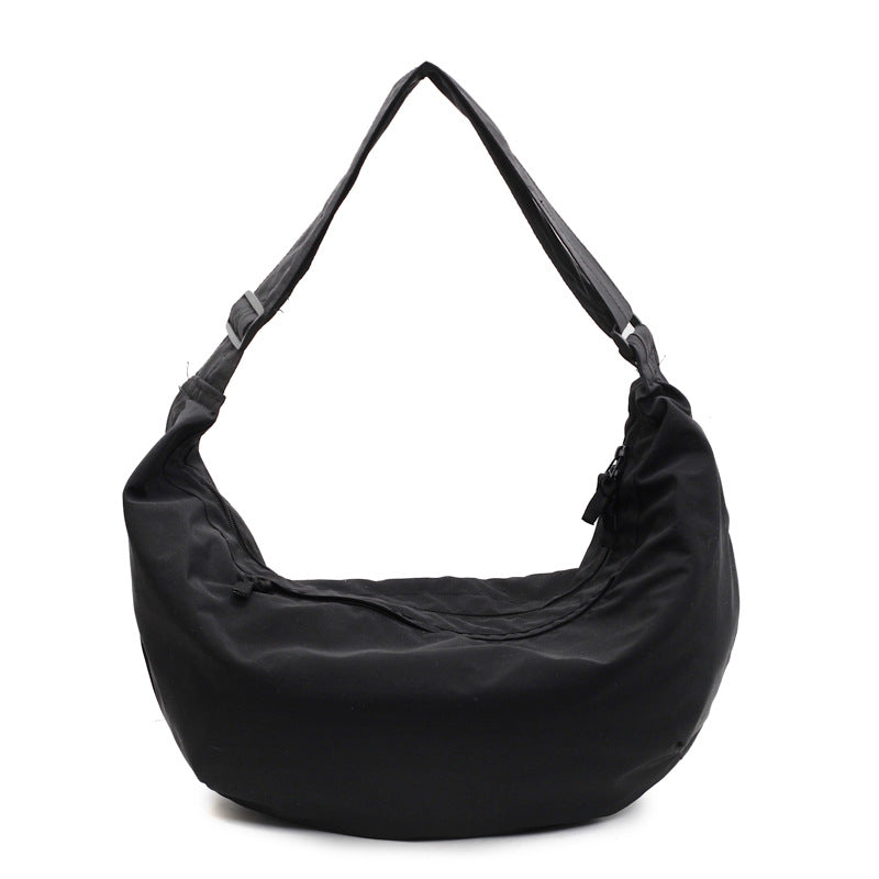 Soft Fabric Lightweight Hobo Bag