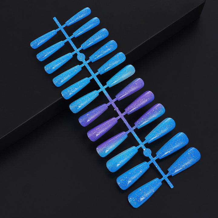 Artificial nails in creative drop design Kalsten
