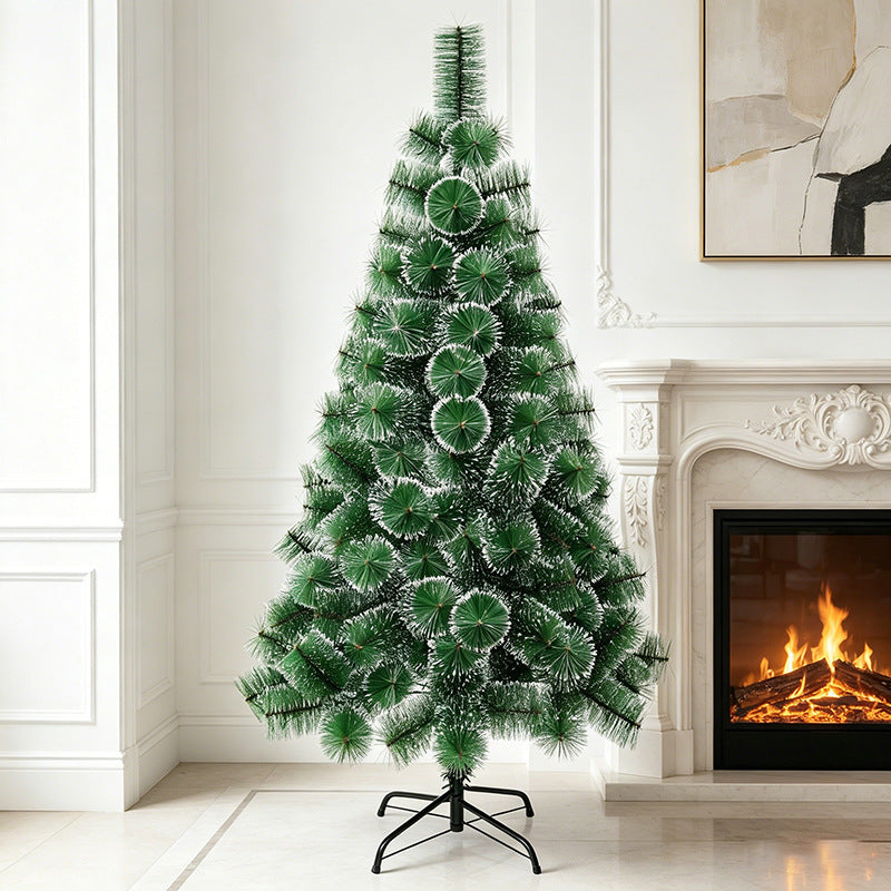 Artificial Snow-Flocked Christmas Tree